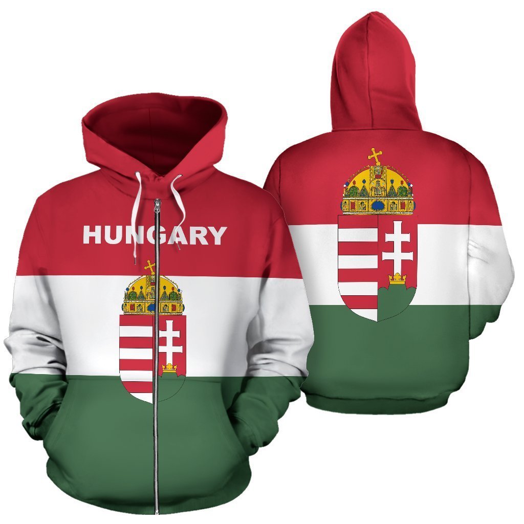 Hungary Flag and Coat of Arms - Amaze Style™-Apparel