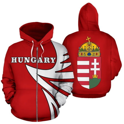Hungary Coat Of Arms - Warrior Style - Amaze Style™-Apparel