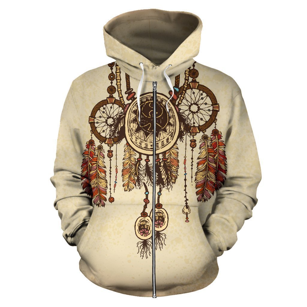 Native American Shield All Over Hoodie PL131 - Amaze Style™-Apparel