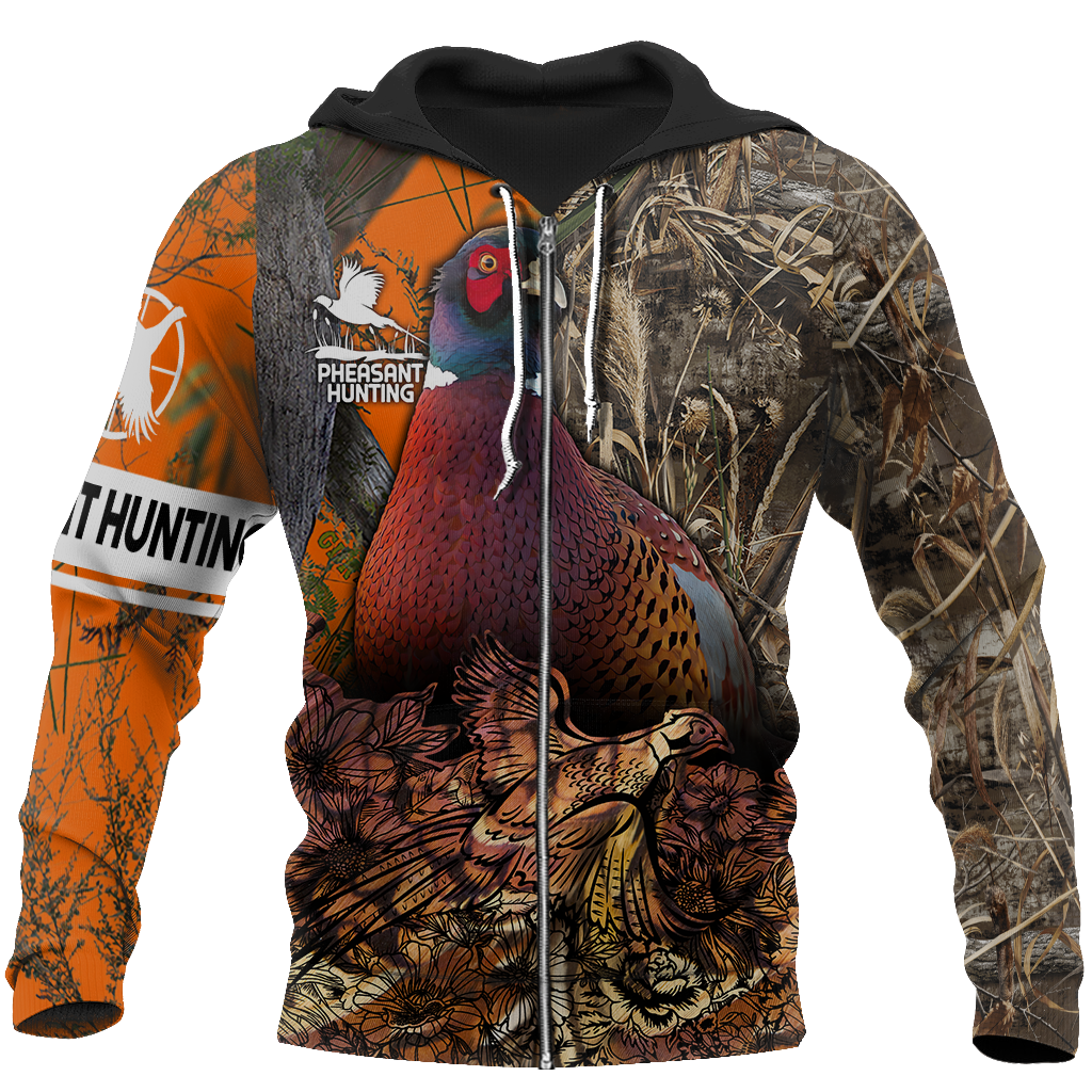 Pheasant Hunting 3D All Over Printed Shirts For Men And Women JJ130101 - Amaze Style™-Apparel