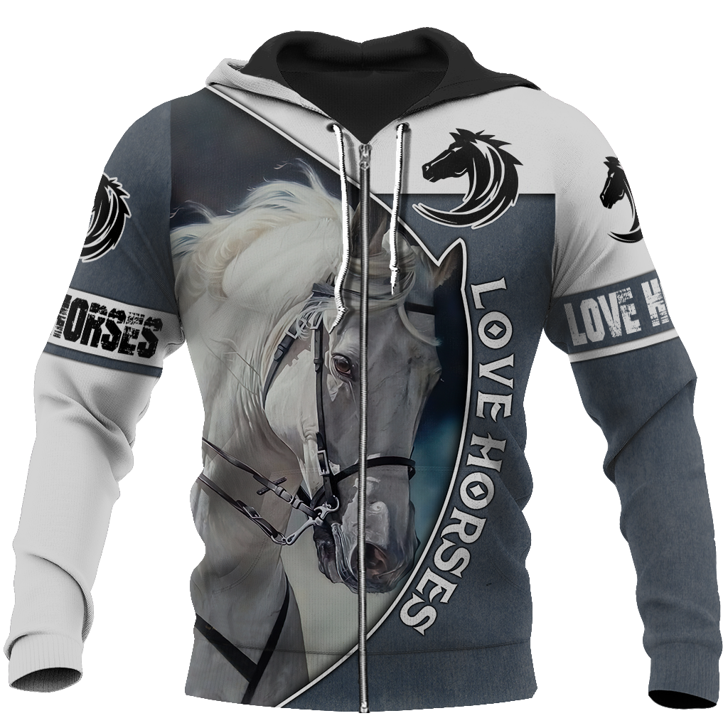 Love Horse 3D All Over Printed Shirts JJ240406 - Amaze Style™-Apparel