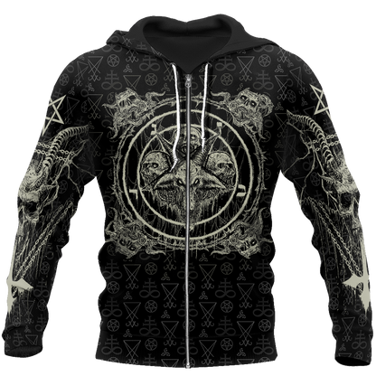 Satanic Devil 3D All Over Printed Hoodie JJ120205 - Amaze Style™-Apparel
