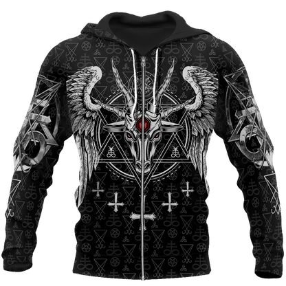 Satanic Devil 3D All Over Printed Hoodie JJ130201 - Amaze Style™-Apparel