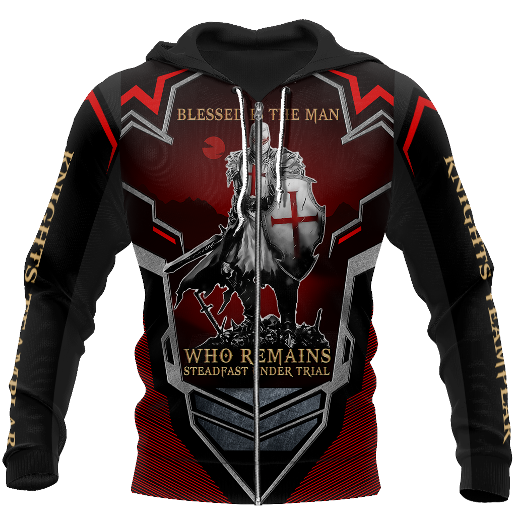 KNIGHT TEMPLAR 3D ALL OVER PRINTED SHIRTS MP926-Apparel-MP-Hoodie-S-Vibe Cosy™