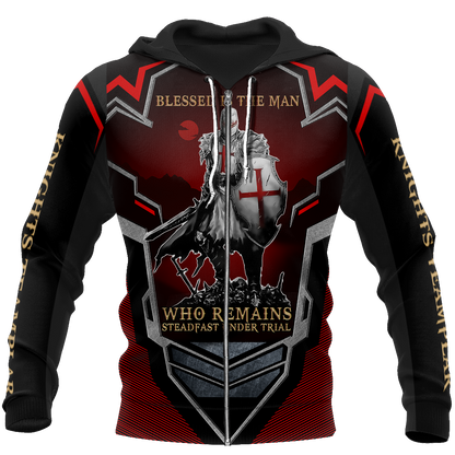 KNIGHT TEMPLAR 3D ALL OVER PRINTED SHIRTS MP926-Apparel-MP-Hoodie-S-Vibe Cosy™