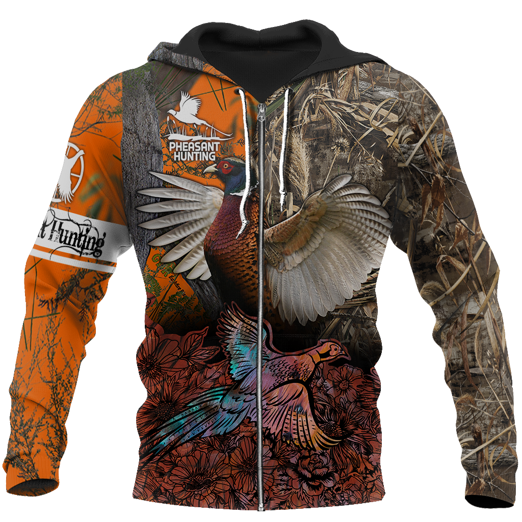 Pheasant Hunting 3D All Over Printed Shirts For Men And Women JJ050203 - Amaze Style™-Apparel