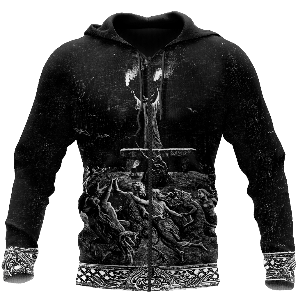 Satanic Devil 3D All Over Printed Hoodie JJ06062012