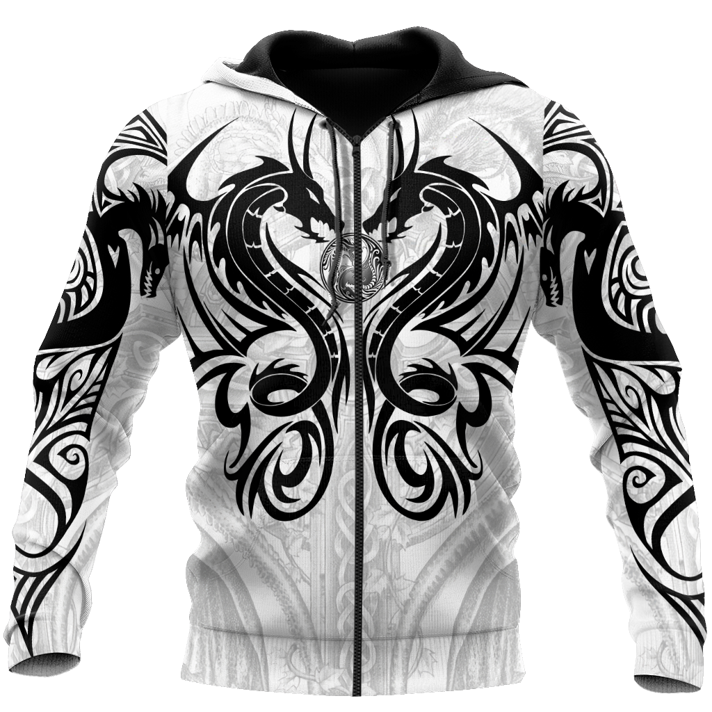 Dragon Tattoo 3D All Over Printed Shirts For Men and Women JJW19082003