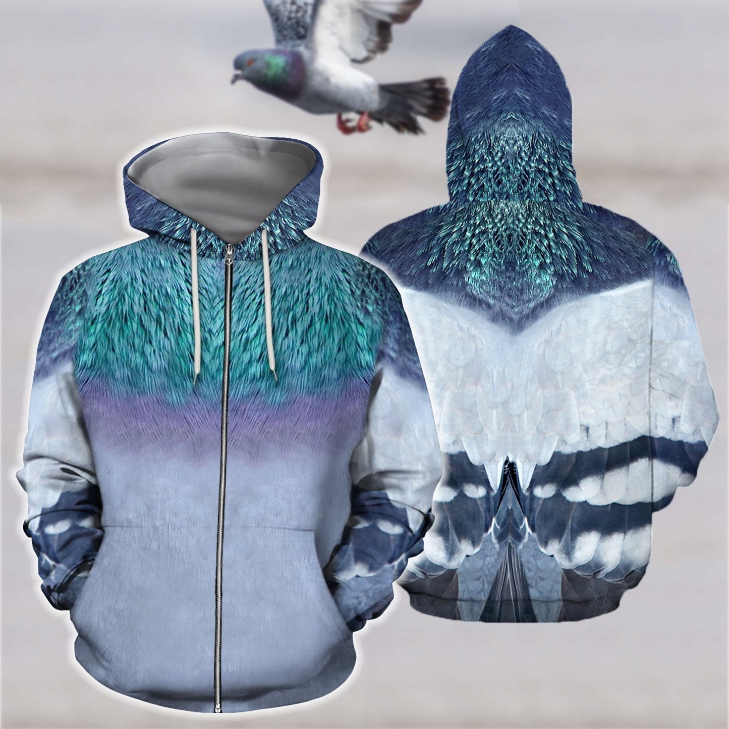 3D All Over Printed Pigeon Shirts HP471 - Amaze Style™-Apparel