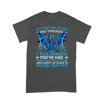 Dragon It's Not My Fault Standard T-shirt HG
