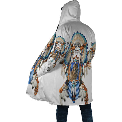 Wolf Native American 3D All Over Printed Unisex Shirts