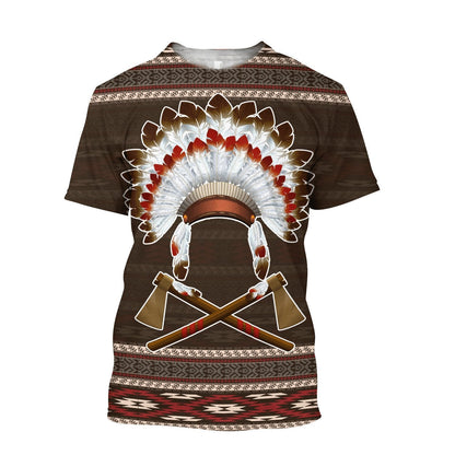 Native American 3D All Over Printed Unisex Shirts