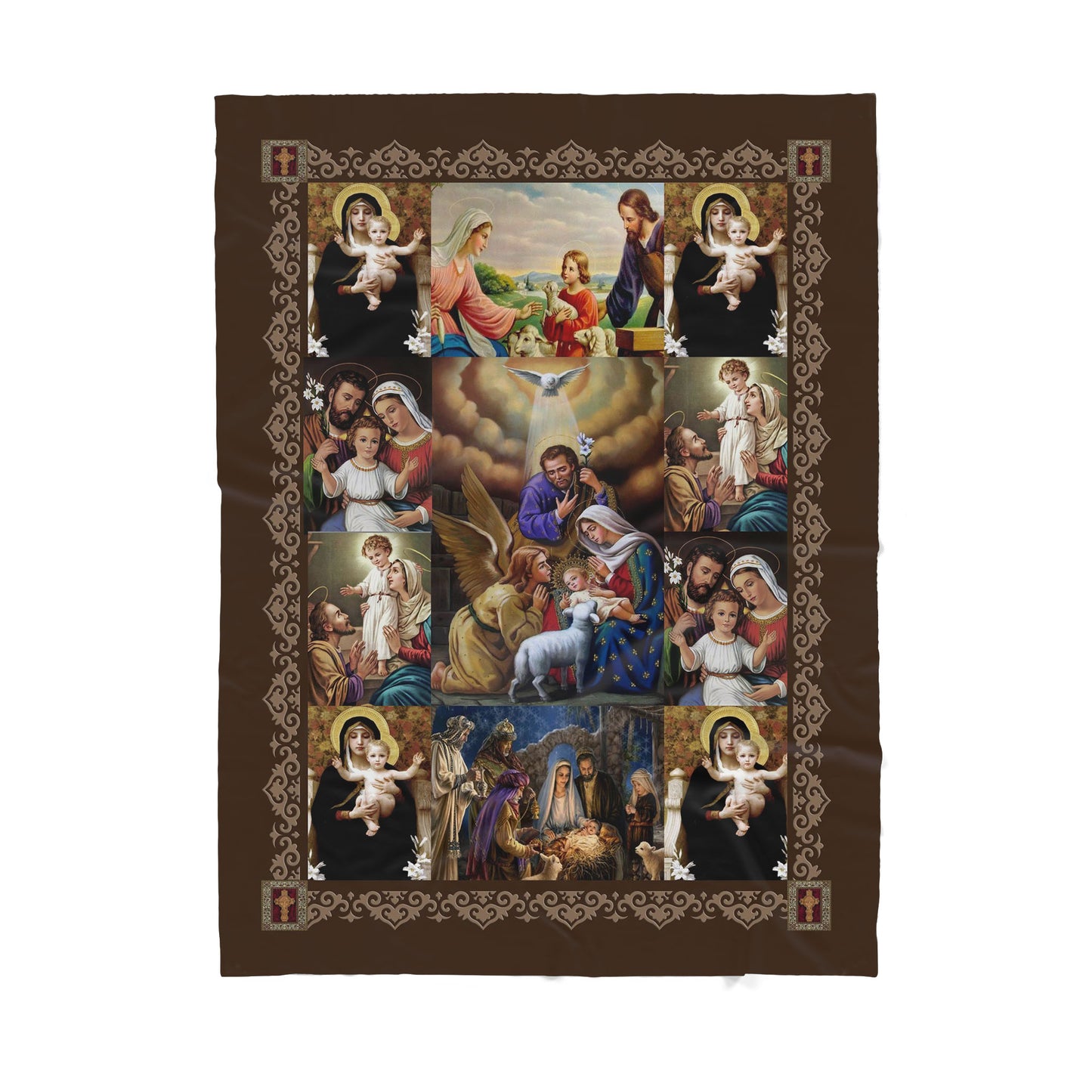 Jesus Sherpa Blanket TT