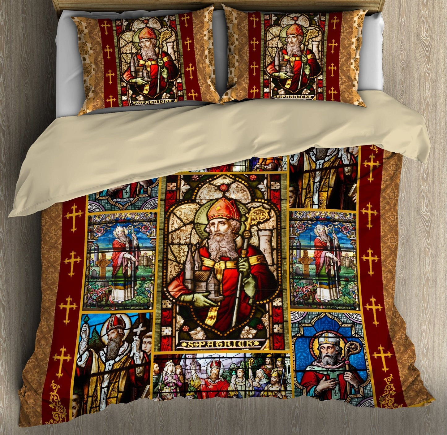 Irish Saint Patrick Day 3D All Over Printed Bedding Set