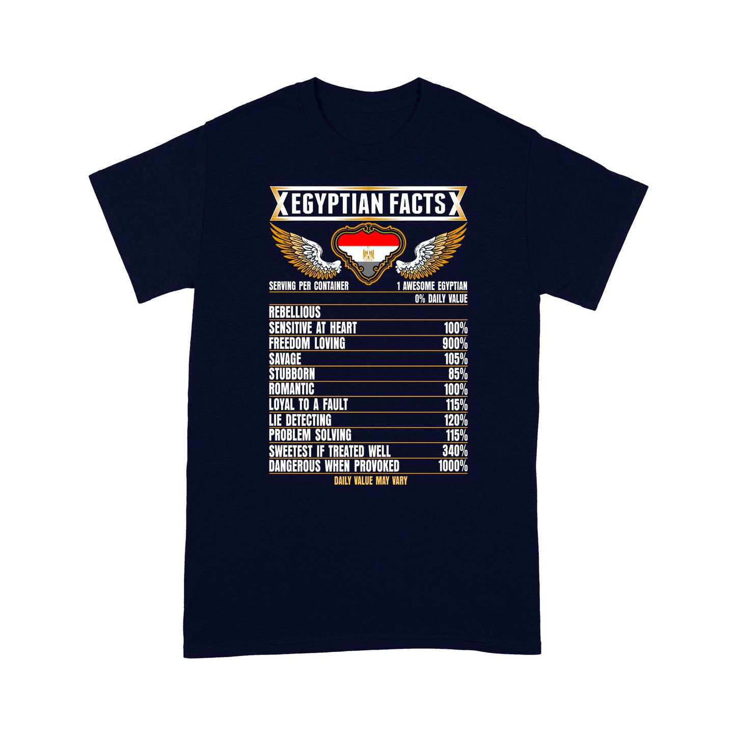 Egyptian Facts Ancient God T-shirt HC