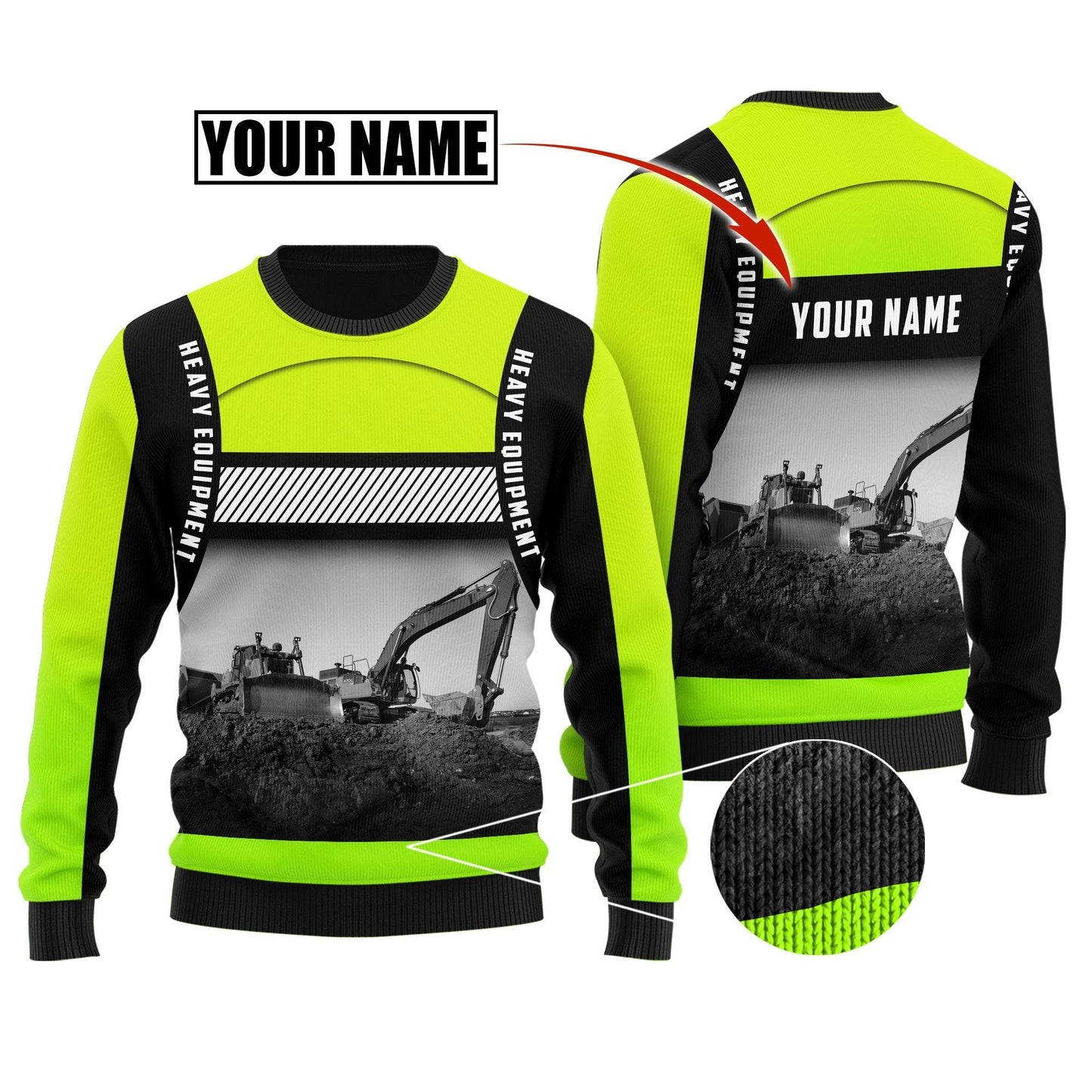 Customize Name Heavy Equipment Operator 3D All Over Printed Unisex Shirt Pi06022103