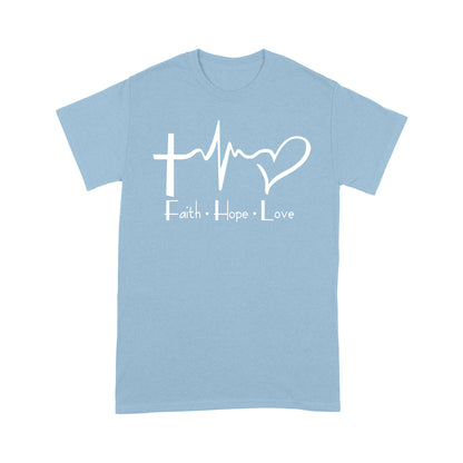 Faith Hope Love Christian T-Shirt