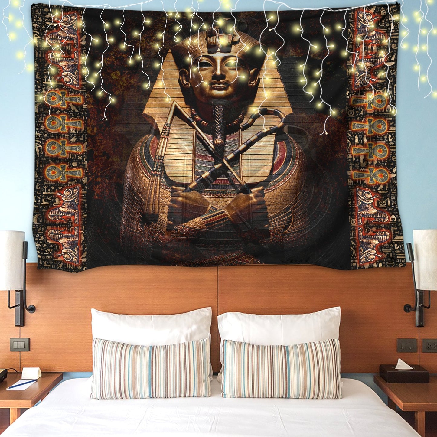 Egypt 3D All Over Printed Tapestry
