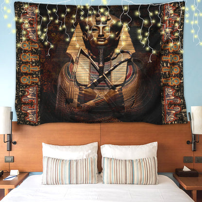 Egypt 3D All Over Printed Tapestry