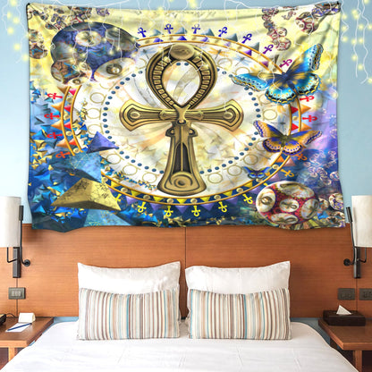 Egypt 3D All Over Printed Tapestry