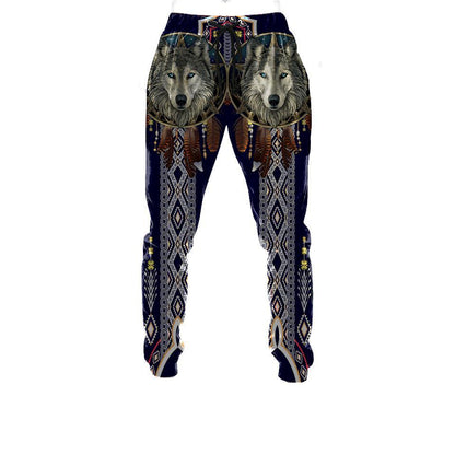 Wolf Native American 3D All Over Printed Unisex Shirts