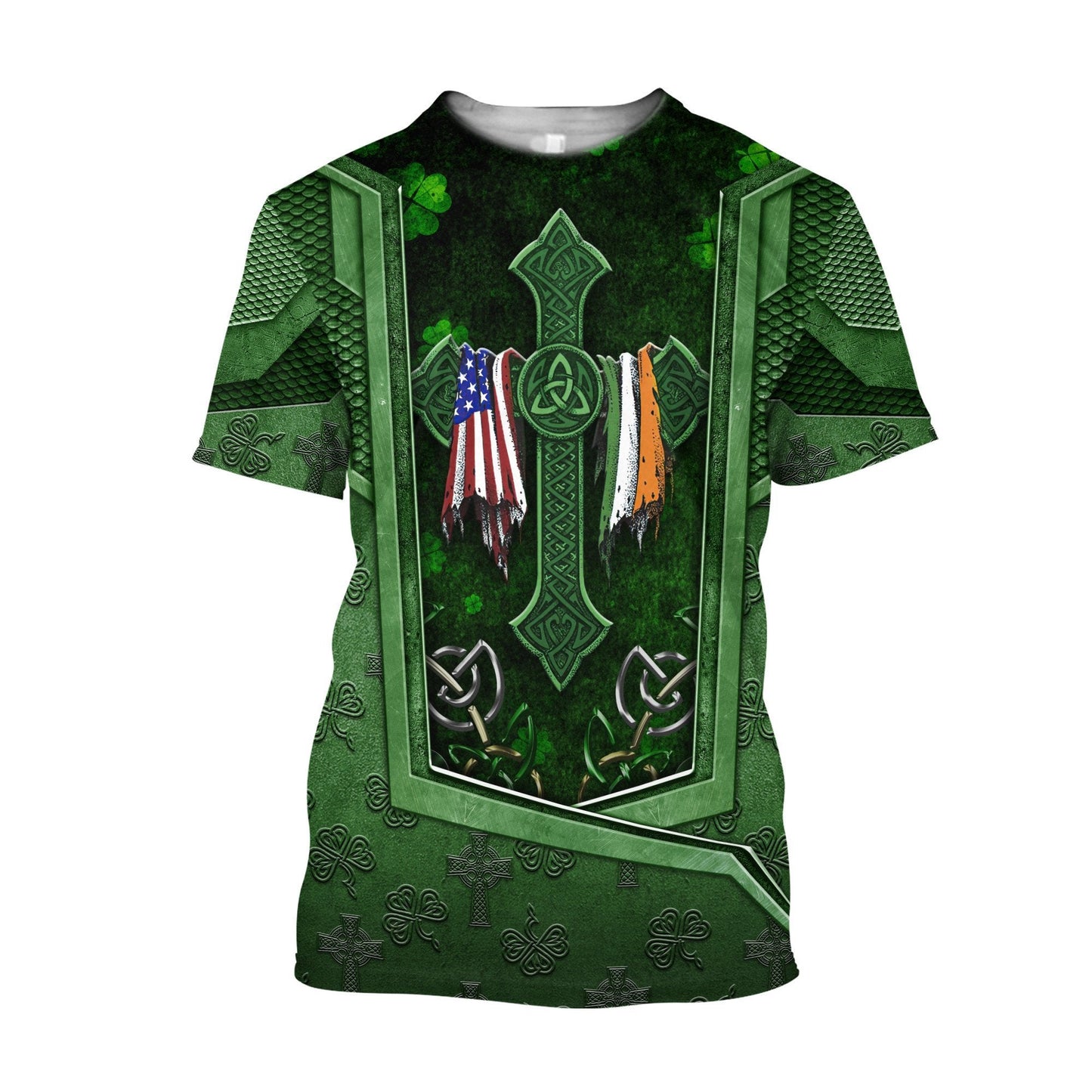 Irish Saint Patrick Day 3D All Over Printed Unisex Shirt