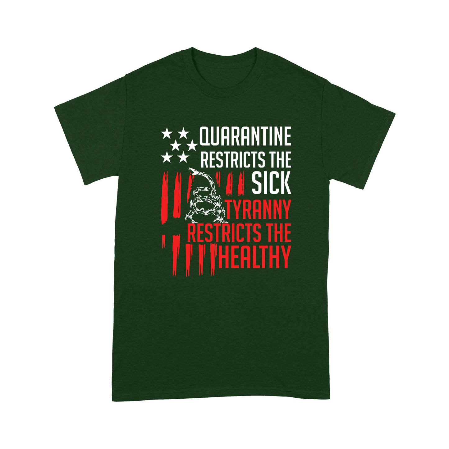 Quarantine Restricts The Sick Standard T-shirt CB