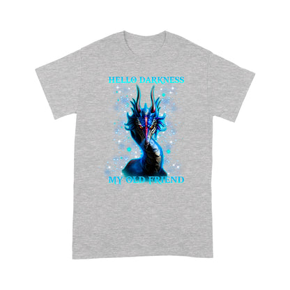 Dragon T-shirt Hello Darkness My Old Friend MEI
