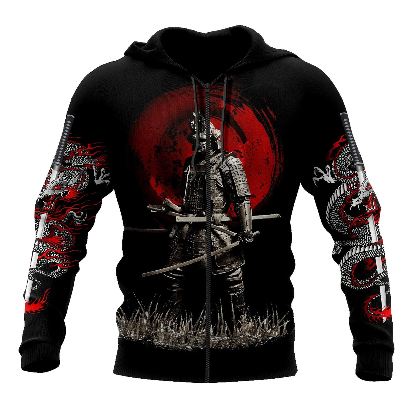 Samurai Tattoo 3D Over Printed Unisex Shirt