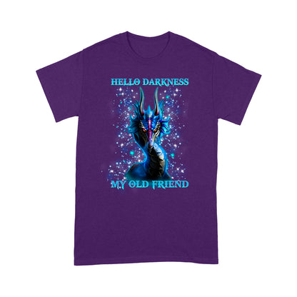 Dragon T-shirt Hello Darkness My Old Friend MEI