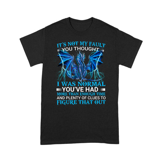 Dragon It's Not My Fault Standard T-shirt HG