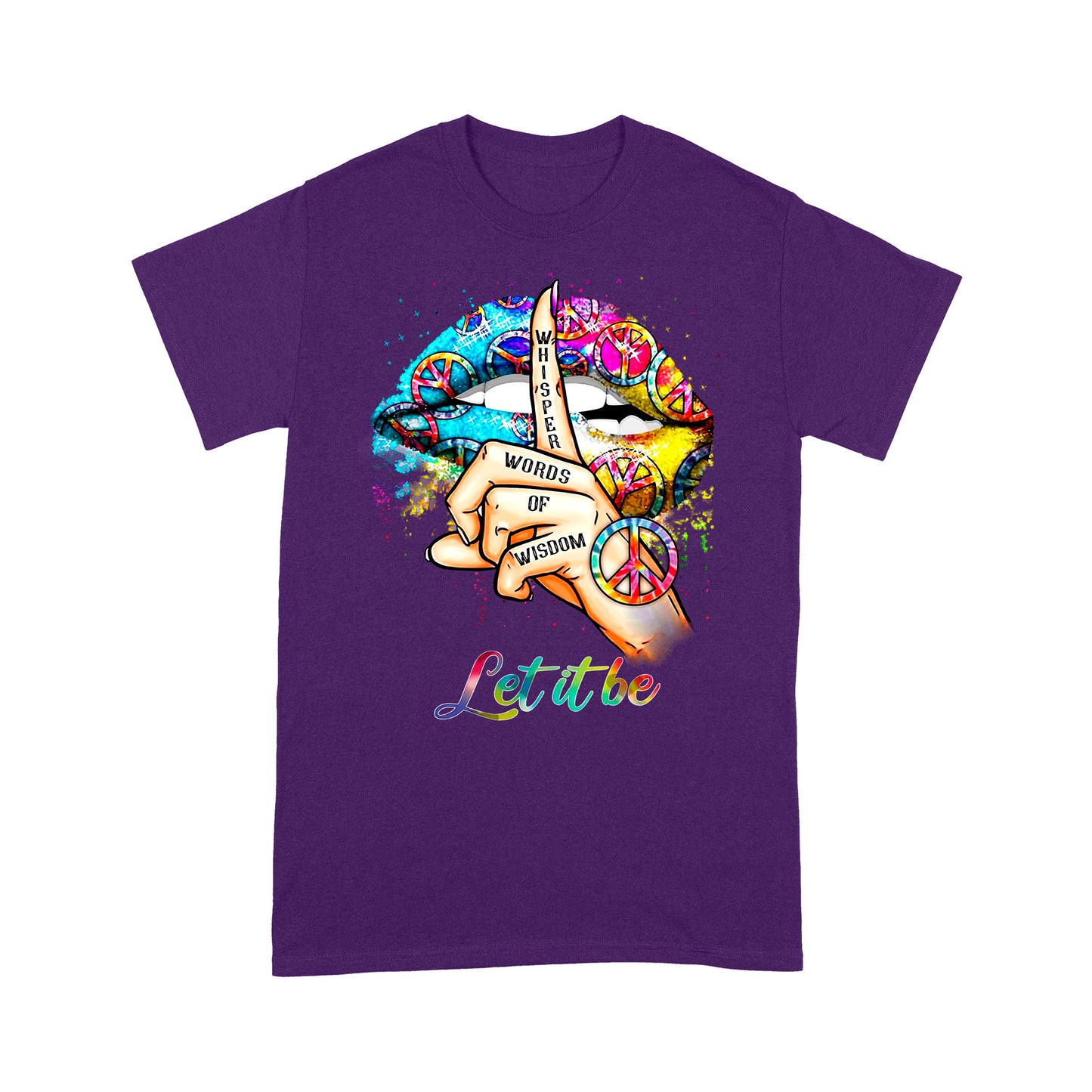 Hippie Let It Be Standard T-shirt DL