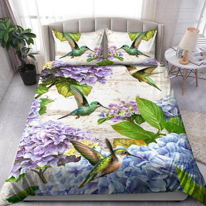 Hummingbird Art Bedding Set