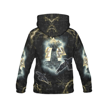 Hoodie - Mjölnir Pullover - Amaze Style™-ALL OVER PRINT HOODIES