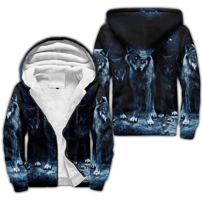 Wolf 3D All Over Printed Unisex Shirts