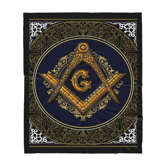 Freemasonary Sherpa Blanket TP