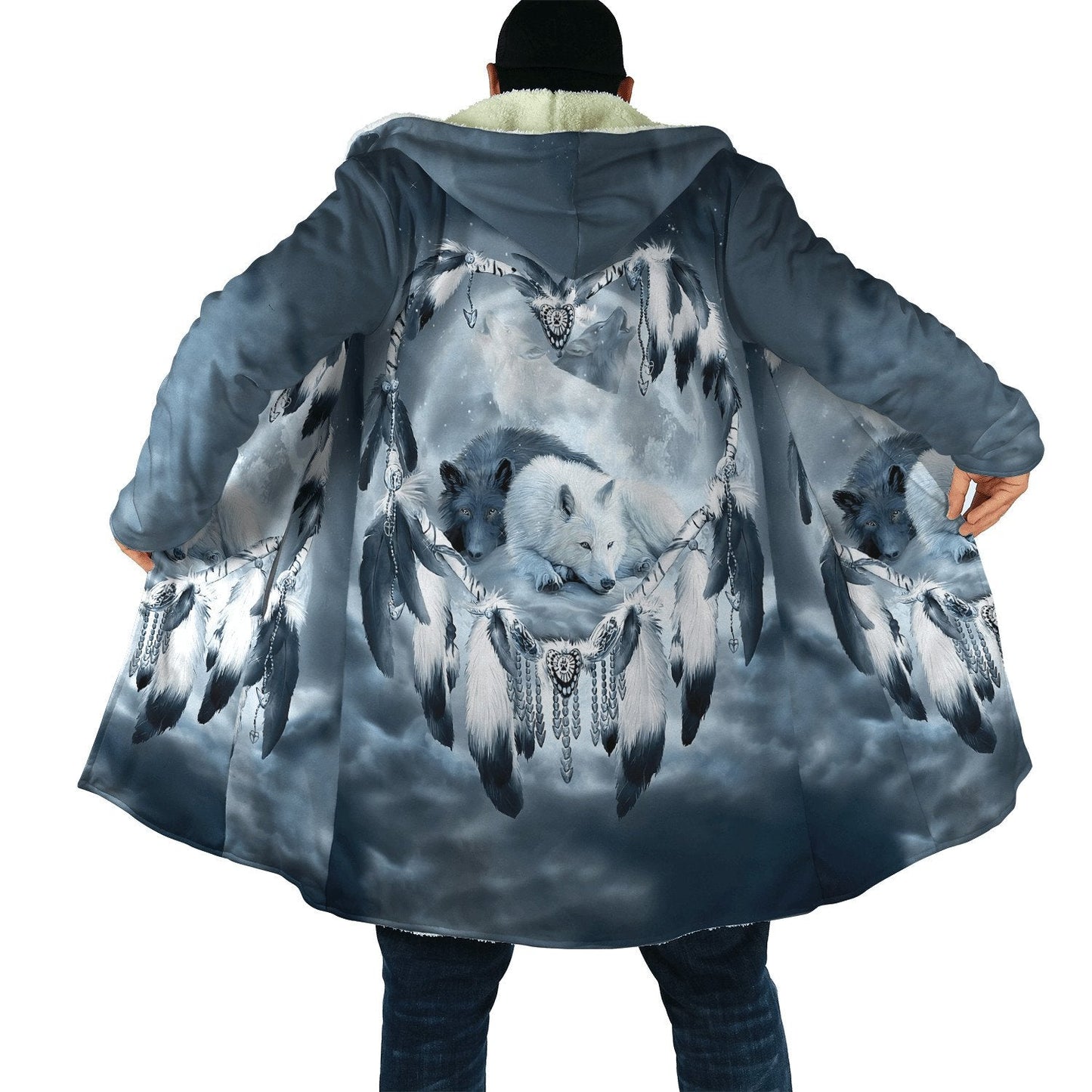 Wolf Native American 3D All Over Printed Unisex Shirts