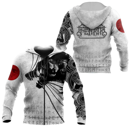 Fenrir Viking 3D All Over Printed Unisex Shirts