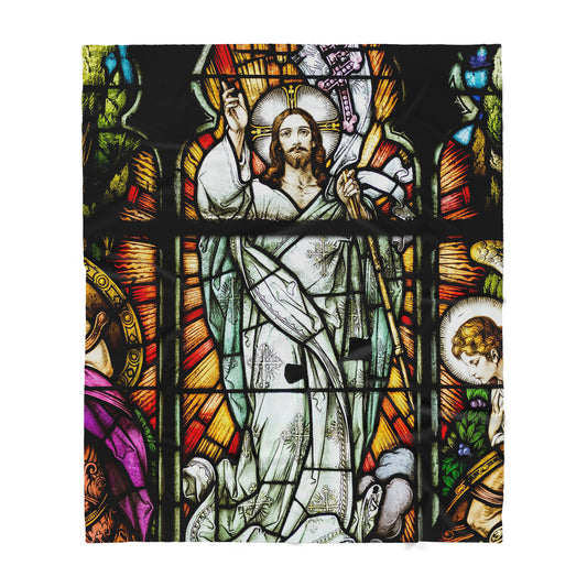 Premium Christian Jesus Catholic Church Blanket - Best gift for Christian - sherpa blanket TT