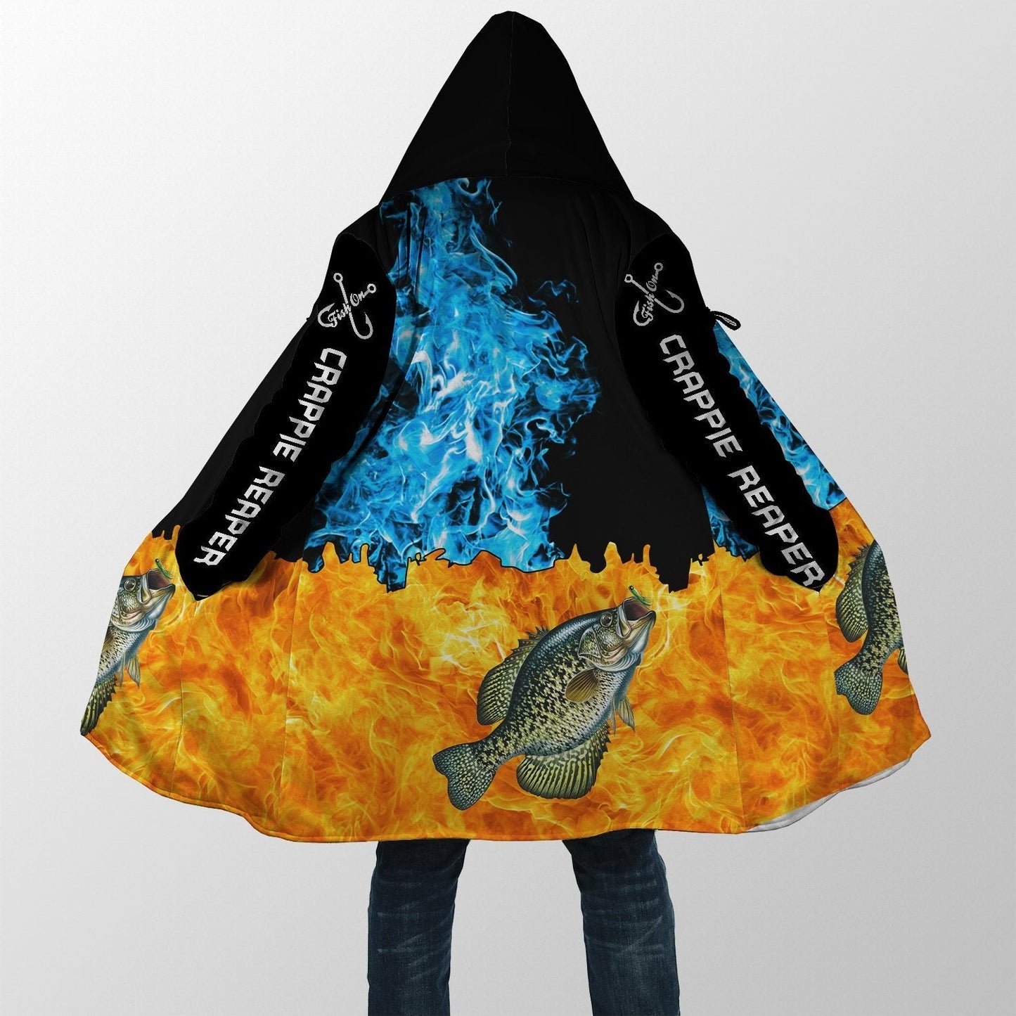 Fish reaper - Crappie on fire all over printed shirts for men and women HC5507 - Amaze Style™-Apparel