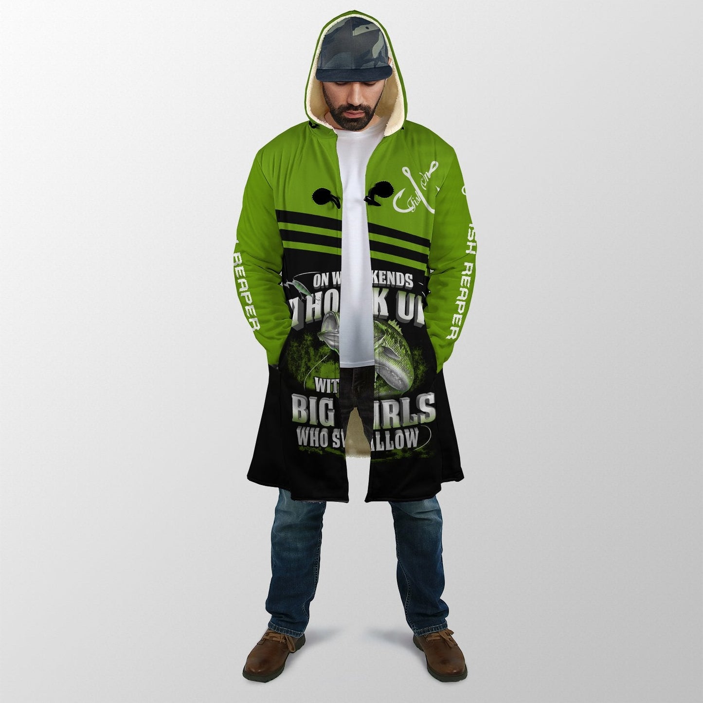 Fishing Green Bass HC3305 - Amaze Style™-Apparel