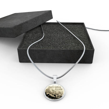 Australia Koala Coin Necklace NN8 - Amaze Style™-NECKLACES