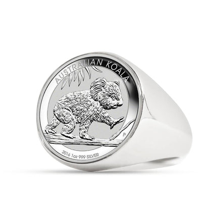 Koala Coin Ring Australia K5 - Amaze Style™-RINGS