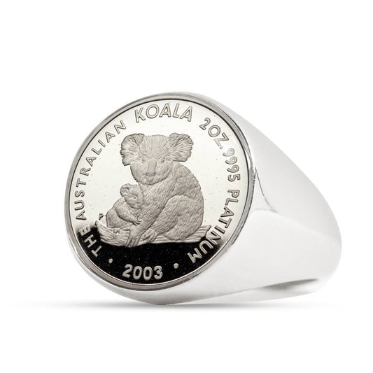 Koala Coin Ring Australia 07 K5 - Amaze Style™-RINGS