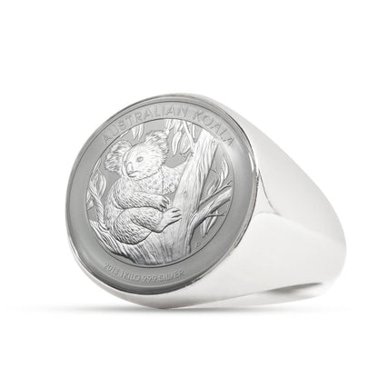 Koala Coin Ring Australia 10 K5 - Amaze Style™-RINGS