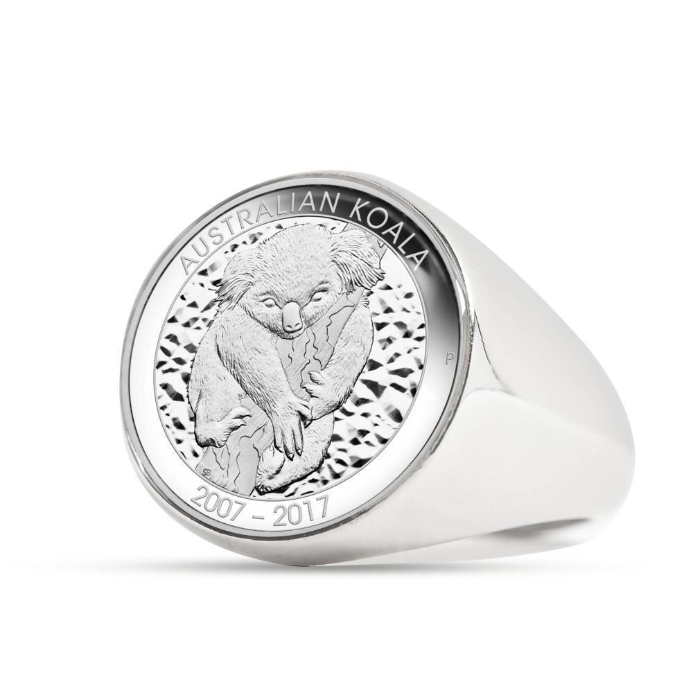 Koala Coin Ring Australia 03 K5 - Amaze Style™-RINGS