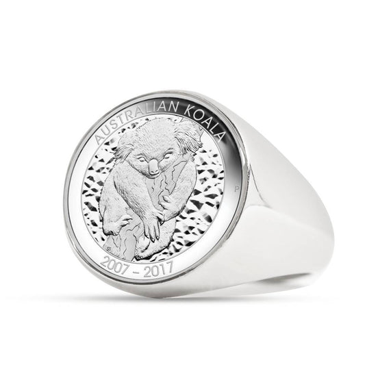Koala Coin Ring Australia 03 K5 - Amaze Style™-RINGS