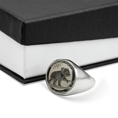 Koala Coin Ring Australia 02 K5 - Amaze Style™-RINGS