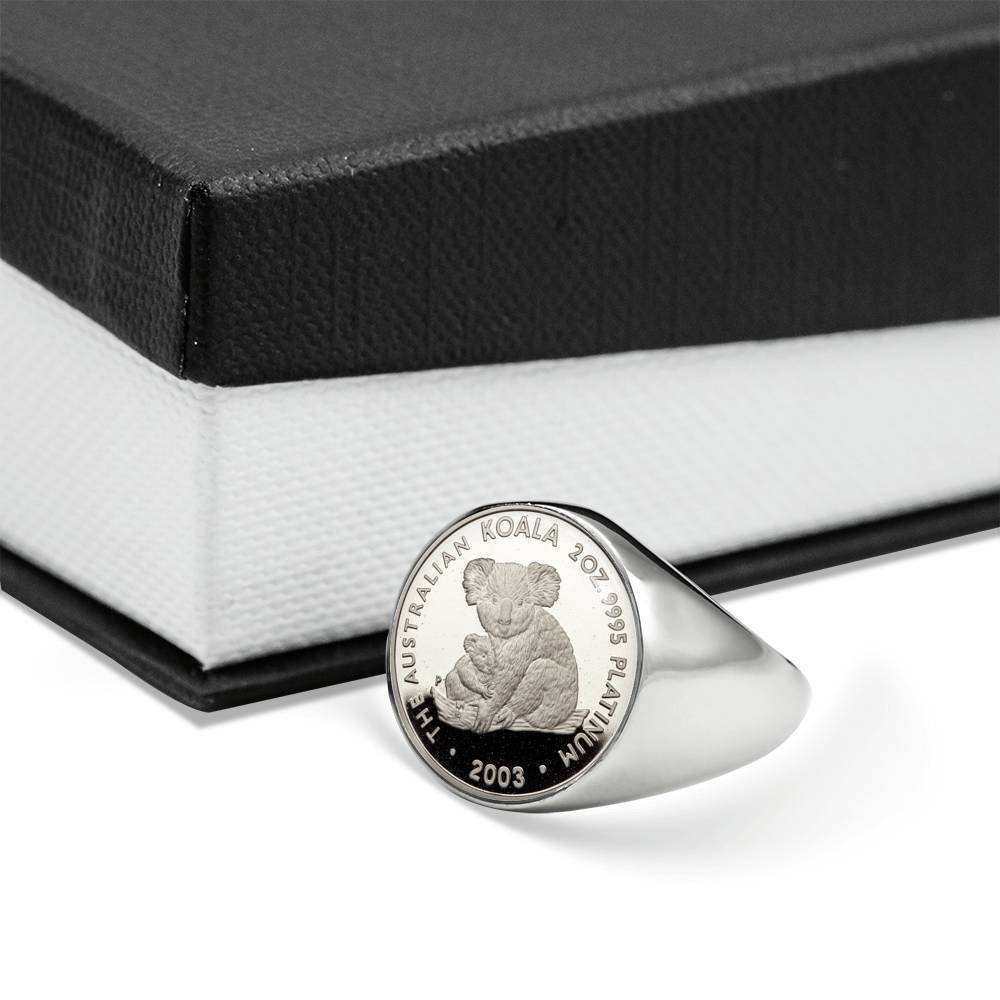 Koala Coin Ring Australia 07 K5 - Amaze Style™-RINGS