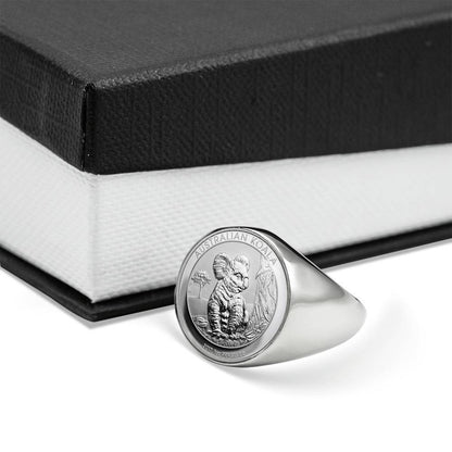 Koala Coin Ring Australia 06 K5 - Amaze Style™-RINGS